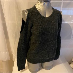 Dex Open-Shoulder Knit Sweater 36